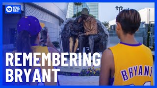 Kobe Bryant Statue Unveiled | 10 News First