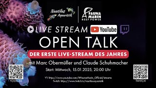 Open Talk - Der erste Live-Stream des Jahres