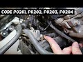 CODE P0201 P0202 P0203 P0204 ENGINE LIGHT ON JEEP COMPASS RENEGADE