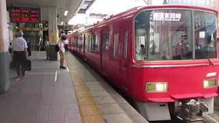 名鉄金山駅4番線　普通東岡崎行き発車