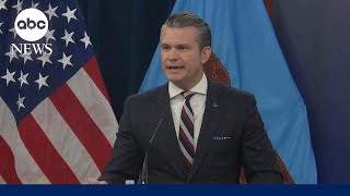 Pentagon gives updates on military operations in Iran: ABC News Special Report