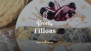 Filloas tradicionales gallegas - Las Recetas del Pazo