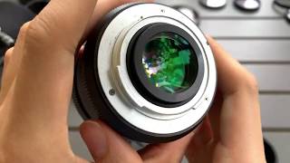 Zhongyi Creator 35mm f2 Lens Nikon Mount Lens Demo