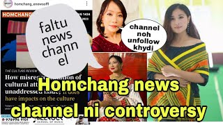 Homchang news channel ni controversy Sourabhee vs Elizabeth vs Juhili