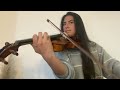 Viola - Isabella Piñeros - J.S Bach Partita Para viola solo n° 2 GIGA