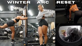 Winter Arc Reset| fitness vlog, cozy meals, full body workout, healthy habits