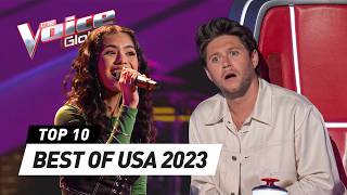 The BEST Blind Auditions of The Voice USA 2023!