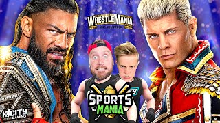 WrestleMania 2023: Cody Rhodes vs Roman Reigns Prediction in WWE 2k23 (SportsMania #3) K-CITY GAMING