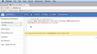 Visualize.js: Embedding a Data Visualization or Report