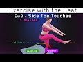 1092 - Exercise with Beat ( EwB) - Women 3D Workouts | Side to side Toe Touches