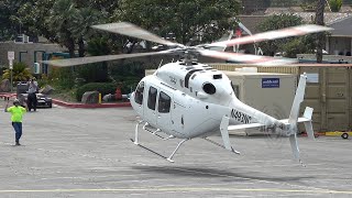 BELL 429 HELICOPTER landing at HAI heli Expo 2024