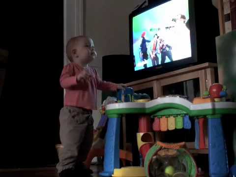 Baby Dacning To "Jack's Big Music Show" Clips - YouTube