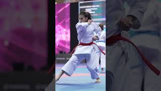 Anil Shariatpanahi. Vahdat Shariatpanahi. 12 years old.  karate kata gojushihosho WKF #karate