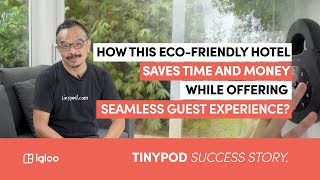 How this eco-friendly hotel saves time and money while offering seamless guest experience?