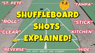Shuffleboard Shots Explained!