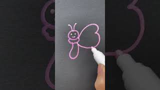 Butterfly simple strokes #craft #art #reels #gadgets #tiktok