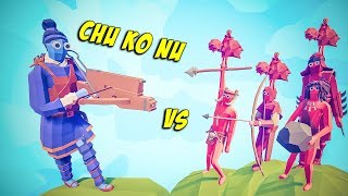 Chu Ko Nu vs Launching Units (+cheerleader) - TABS