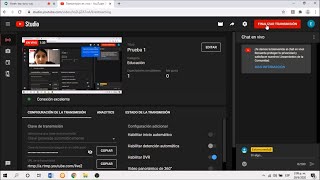 Tutorial: Transmitir en Vivo una videollamada de Meet por Youtube (con OBS)