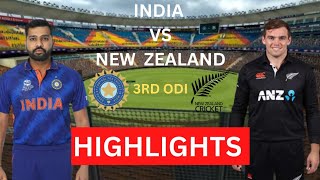india vs newzealand 3rd odi highlights 2023 india vs new zealand odi highlights ind vs nz highlights