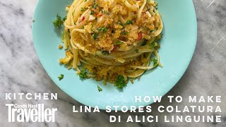 Linguine pasta recipe by Lina Stores in London | Condé Nast Traveller