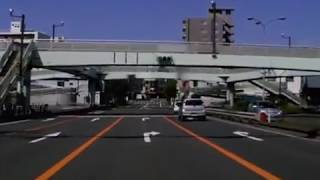 Japan Drive 360p Hokkaido Muroran city road , Bokoi → Muroran Station