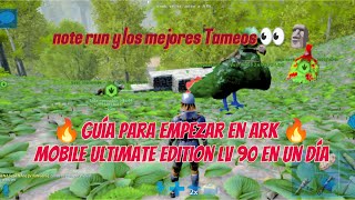 Guía 🔥 Cómo empezar en Ark mobile ultimate edition