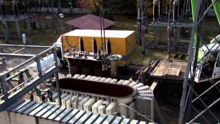 The modernization of a transformer in its installation place