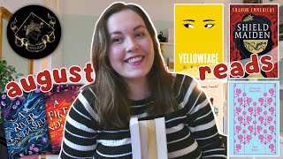 Fun, Feminist \u0026 Fantastical | august reading wrap up | Milena Reads