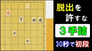 【目指せ初段！将棋講座】毎日詰将棋319 見落としに注意！