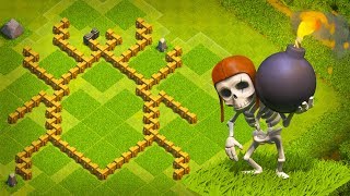 ВСЁСНУЛЯ #8! ПАУЧОК🕷️🕸️ РЕДКАЯ БАЗА ДЛЯ ТХ5! CLASH OF CLANS