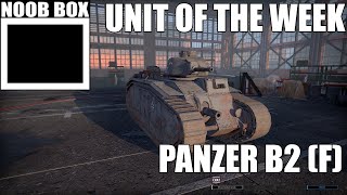 Unit of the week #342 (Panzer B2 (f))