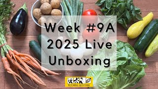 Weekly 2025 CSA Share Unboxing: Week #9A
