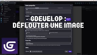 GDevelop - Comment Déflouter une Image dans votre Jeu 2D 🎮