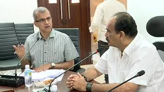 AP Minister of Energy; Forest & Environment; Science & Tech Balineni Srinivas in Review meeting