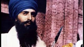 Bhindranwale sant-Eh baaz ikala hai