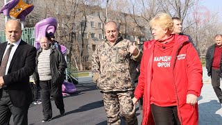 Представитель общероссийского народного фронта поставила оценку уссурийскому благоустройству