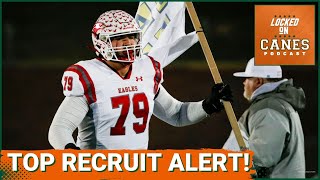 Can Miami Hurricanes Land Top Recruit Jackson Cantwell? | Finalists REVEALED