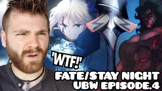THE NEW SERVANT??!! | FATE/STAY NIGHT | UNLIMITED BLADE WORKS | EPISODE 4 | NEW ANIME FAN REACTION!