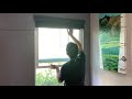 how to remove clean non tilt single hung window with channel balance