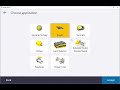 Trimble Access 2018 UI