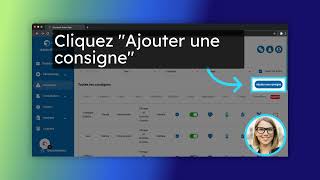 Comment ajouter une consigne