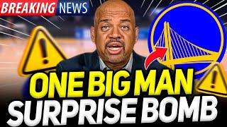 🚨FINALLY ONE BIG MAN! THE WARRIORS ARE CATCHED BY SURPRISE! SEE NOW! GOLDEN STATE WARRIORS NEWS!