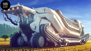 state-of-the-art agricultural machinery harvester tractor