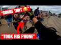 I STOLE HIS IPHONE!!!