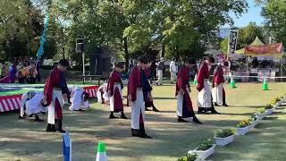 彩嵐風。　北本よさこい。　芝生会場。