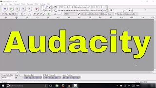 Audacity Tutorial-How To Import An Audio File