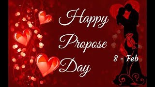 Happy Propose Day status video whatsapp  Lovely and Romantic songs 💍 Quote Status Best video.......