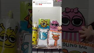 Packing sprunki squishy order(fake) comment what to do next👉#shorts#sprunki #papercraft#pinki