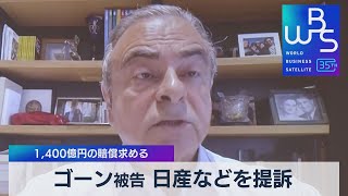 ゴーン被告 日産などを提訴　1,400億円の賠償求める【WBS】（2023年7月18日）