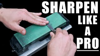 How PRO’s actually sharpen knives! Fix your mistakes fast!!